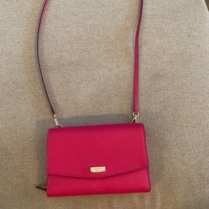 Pink Kate Spade Crossbody Purse
